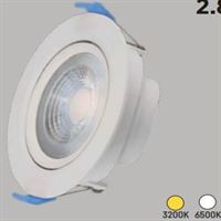 5W.S.A.SLIM  DOWNLIGHT POLİKARBON BEYAZ KASA 6500K 1